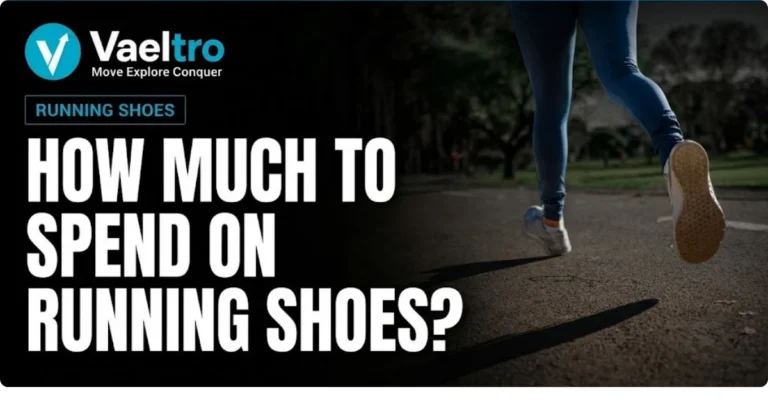 How Much Should You Spend on Running Shoes? Price vs Performance Tested Runner's legs mid-stride on a park path showing running shoes in action road running price guide